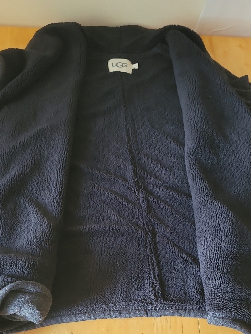 UGG Sherpa Lined Shawl Cardigan - Picture 11 of 13